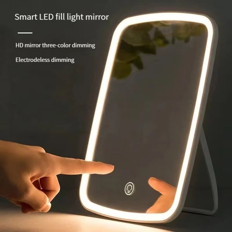 Espelho LED Inteligente com Iluminação Ajustável
