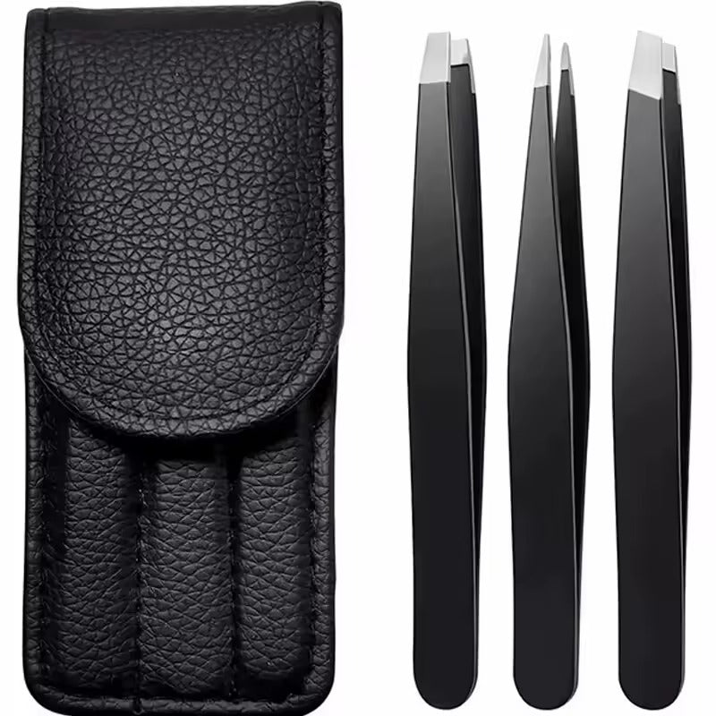 Kit de Pinças Profissionais (3 Peças)