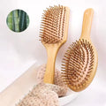 Escova de Cabelo em Bambu Natural