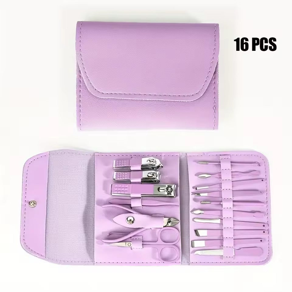 Kit de Manicure Completo (16 Peças)